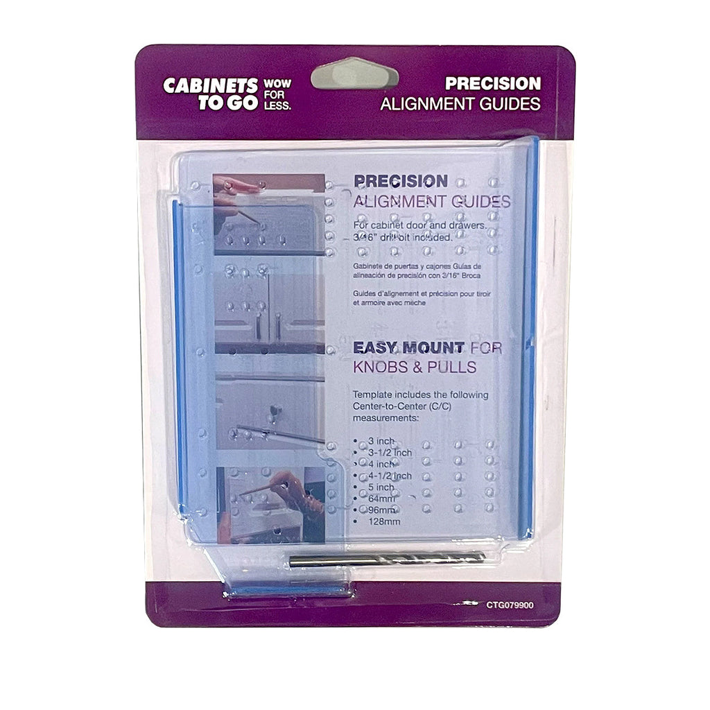  CTG Door and Drawer Hardware Installation Template