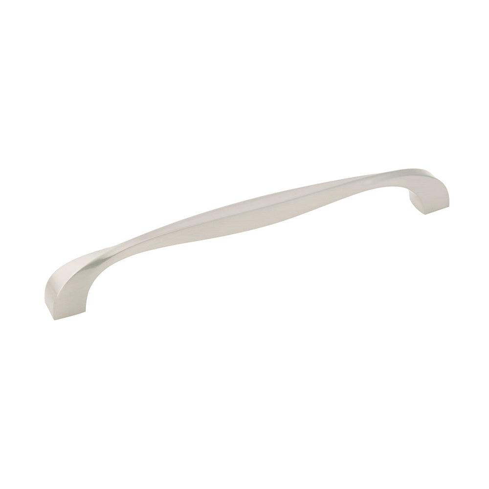 Twist Pull 7-9/16 Inch (192mm) Center to Center Satin Nickel
