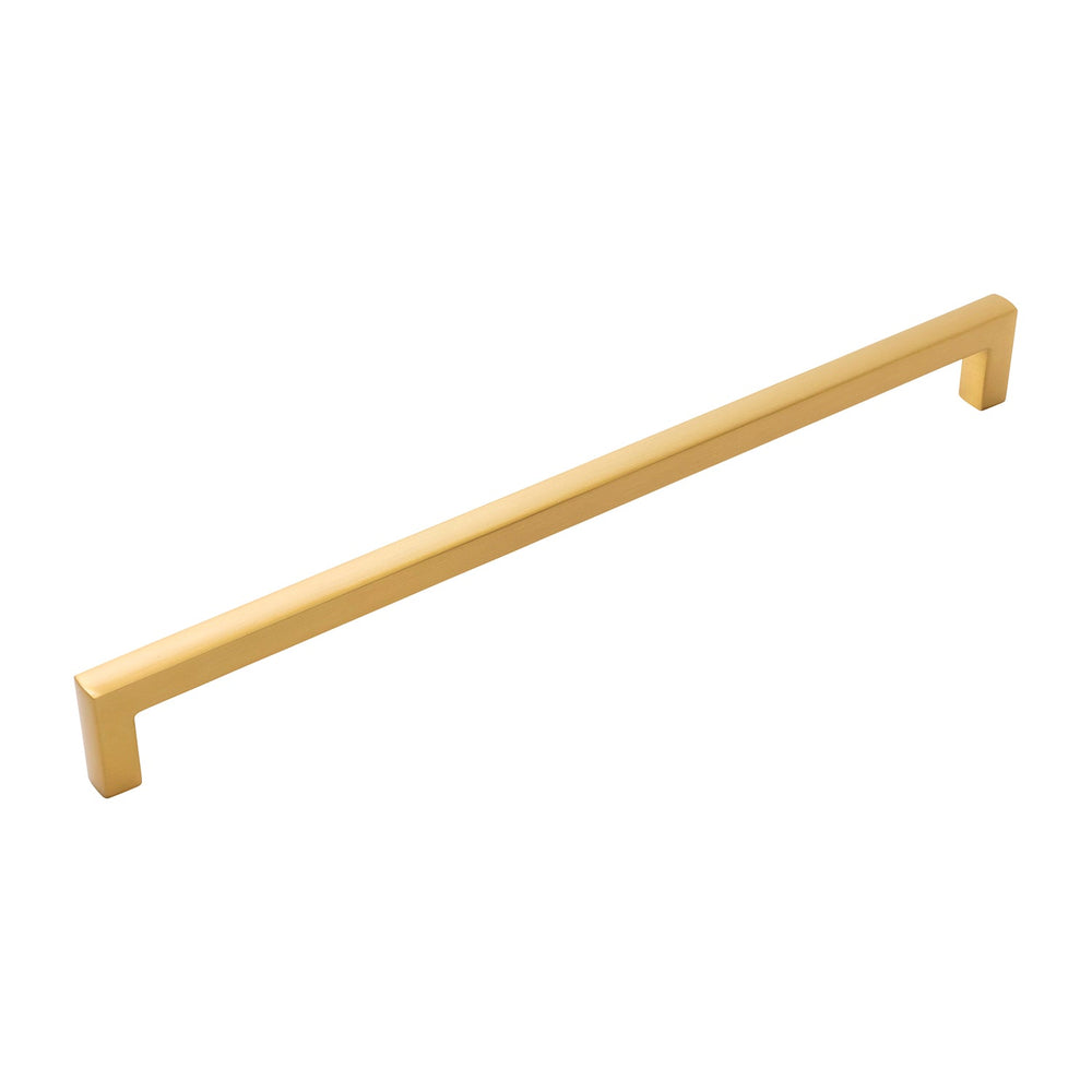 Coventry Pull 12 Inch Center to Center Brushed Golden Brass