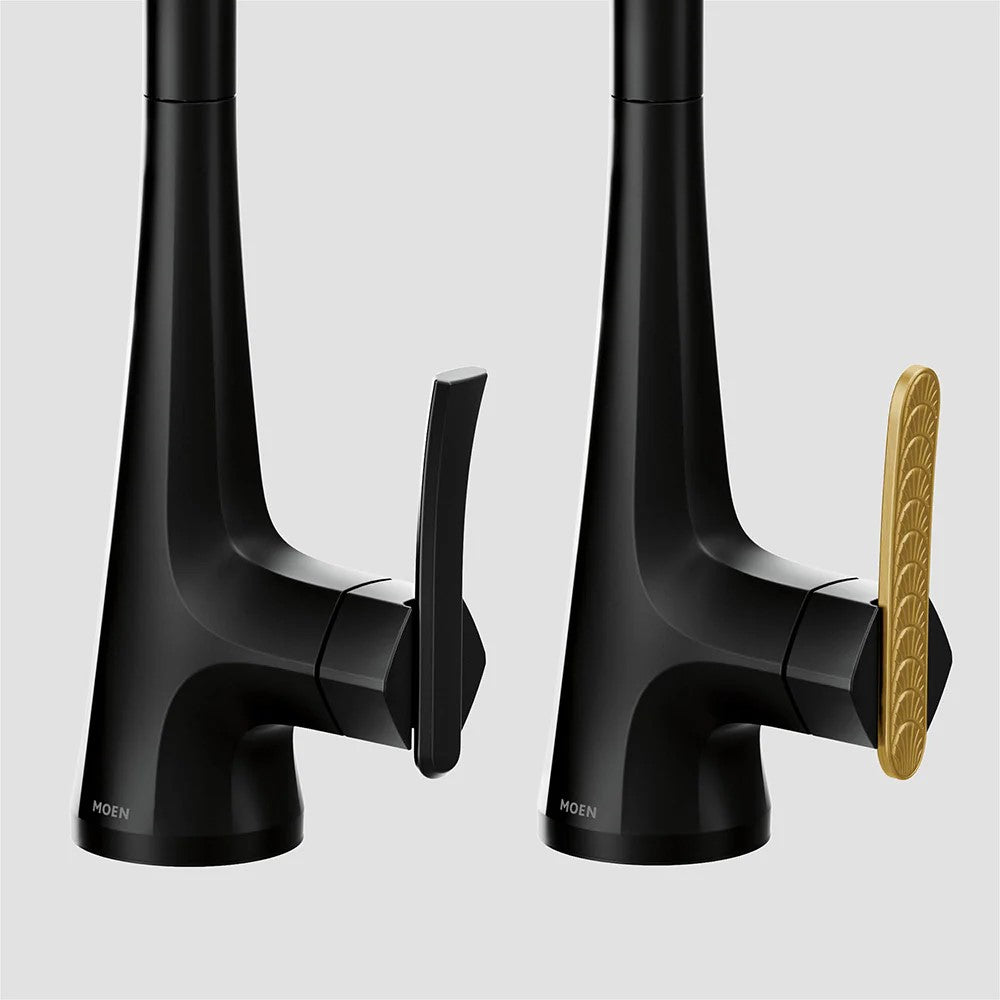 MOEN Matte Black High Arc Kitchen Faucet