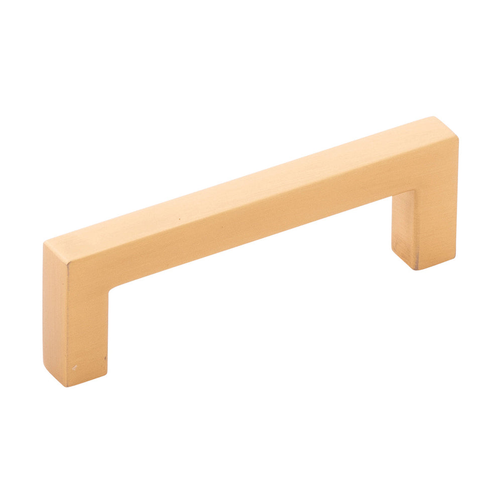 Skylight Pull 3 Inch Center to Center Brushed Golden Brass