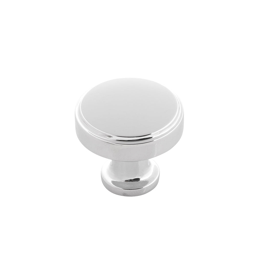 Piper Knob 1-1/4 Inch Diameter Chrome Finish