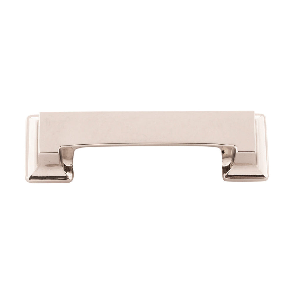 Studio Cup Pull 3 Inch & 3-3/4 Inch (96mm) Center to Center Polished Nickel