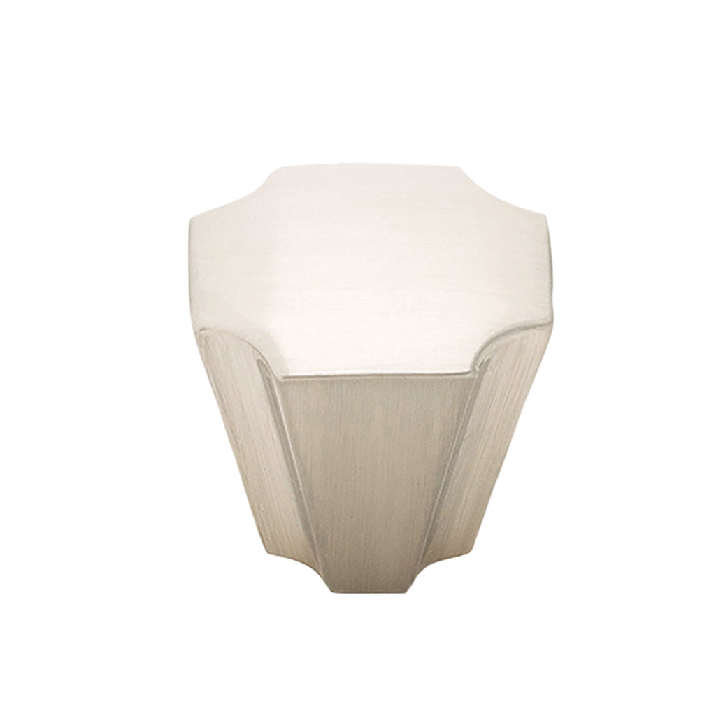 Monarch Knob 1-1/8 Inch x 1-1/8 Inch Satin Nickel Finish