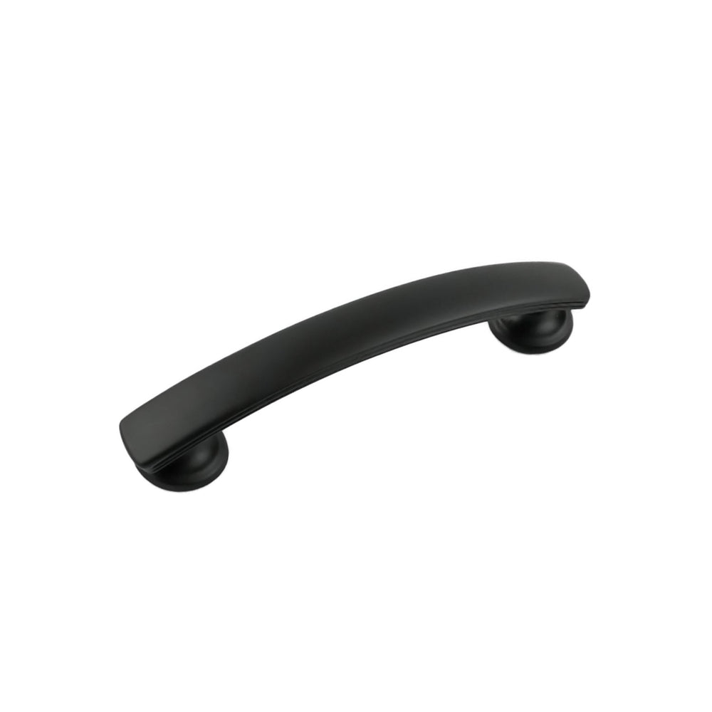 American Diner Pull 3-3/4 Inch (96mm) Center to Center Matte Black
