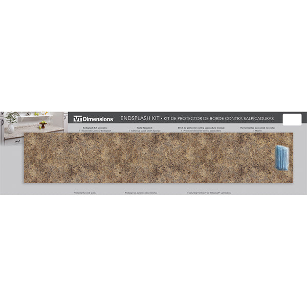 Butterum Granite End Splash Kit