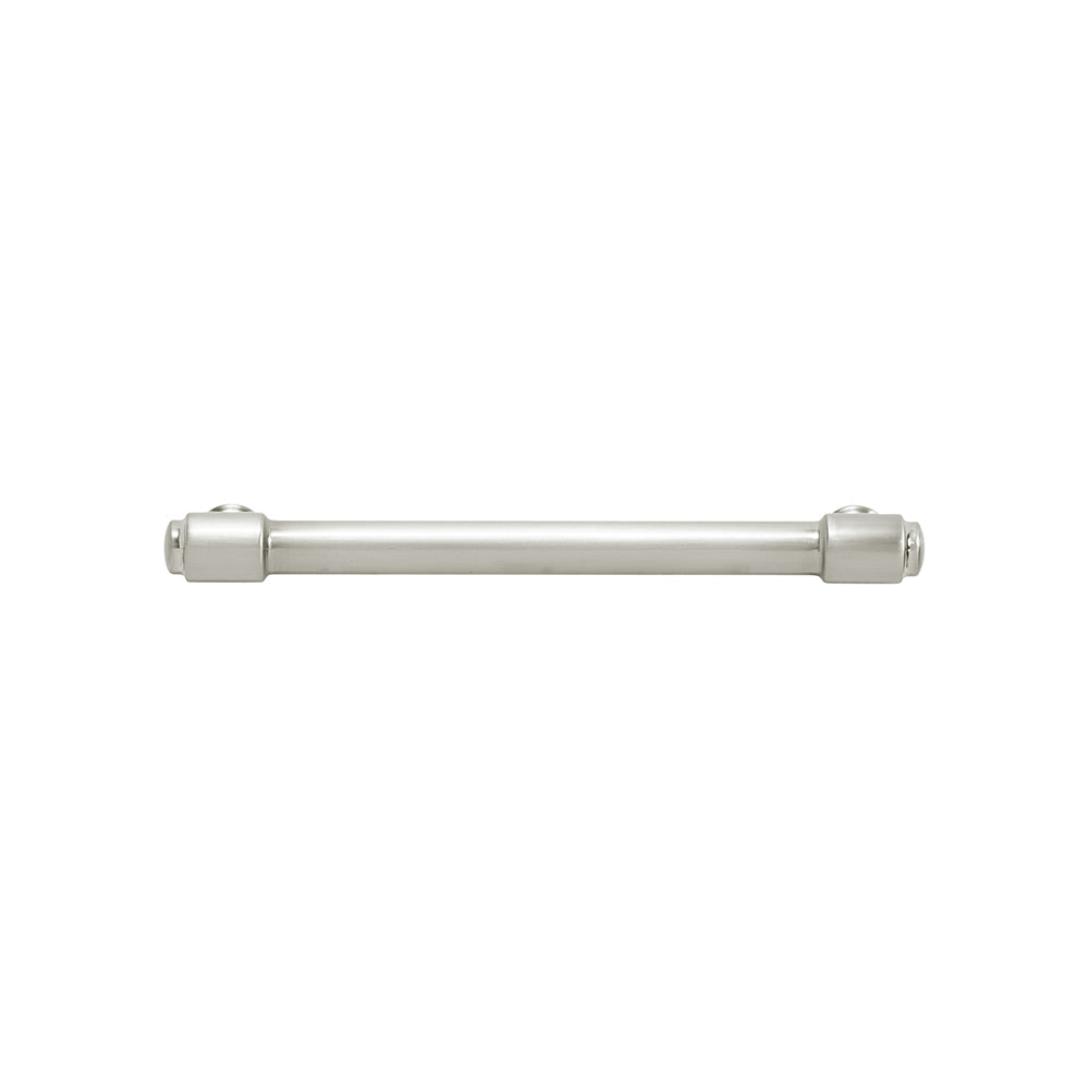 Piper Pull 5-1/16 Inch (128mm) Center to Center Satin Nickel Finish