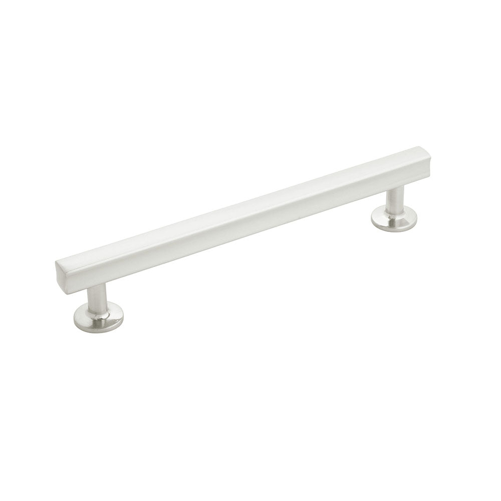Woodward Pull 6-5/16 Inch (160mm) Center to Center Satin Nickel