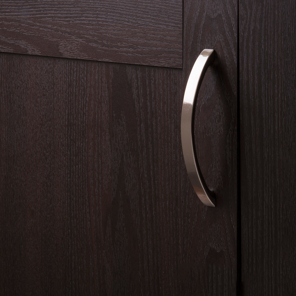 Raleigh Pull 5 Inch Center to Center Polished Nickel Finish