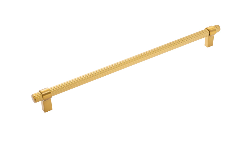 Sinclaire Appliance Pull 18 Inch Center to Center Brushed Golden Brass Finish