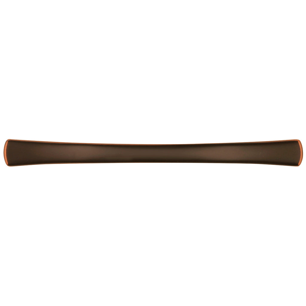 Euro-Contemporary Pull 5-1/16 Inch (128mm) Center to Center Oil-Rubbed Bronze Highlighted Finish