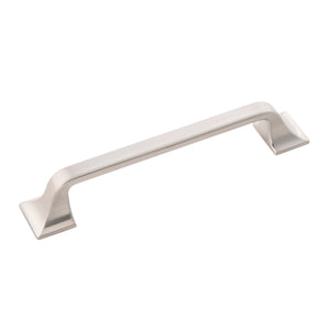Forge Pull 5-1/16 Inch (128mm) Center to Center Satin Nickel