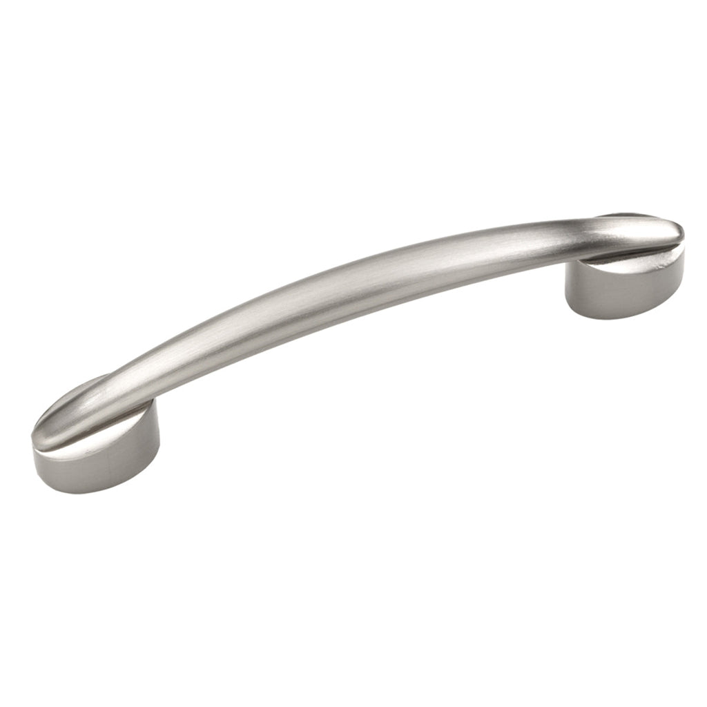 Luna Pull 3 Inch & 3-3/4 Inch (96mm) Center to Center Satin Nickel Finish