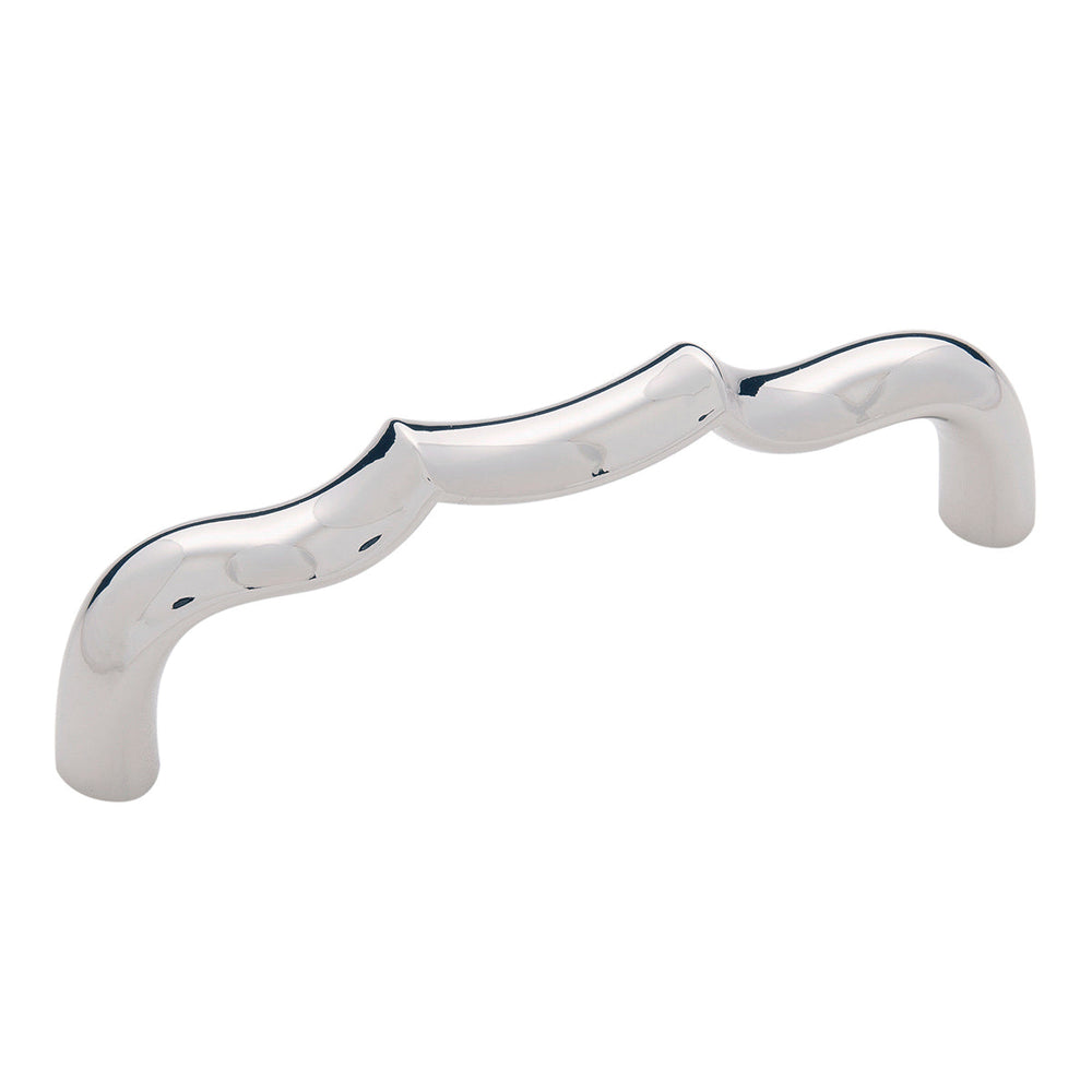 Trellis Pull 3-3/4 Inch (96mm) Center to Center Polished Nickel
