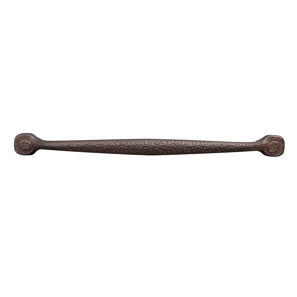 Refined Rustic Pull 8-13/16 Inch (224mm) Center to Center Rustic Iron Finish