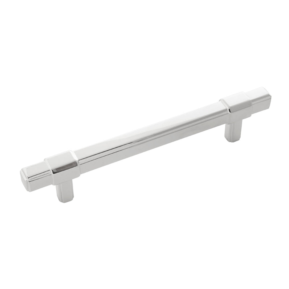 Monroe Pull 5-1/16 Inch (128mm) Center to Center Chrome