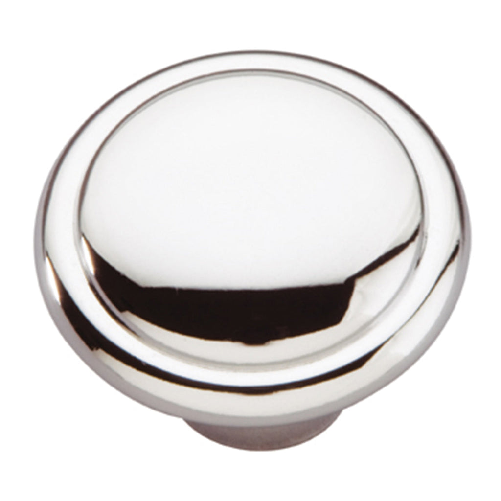 Conquest Knob 1-3/8 Inch Diameter Chrome Finish