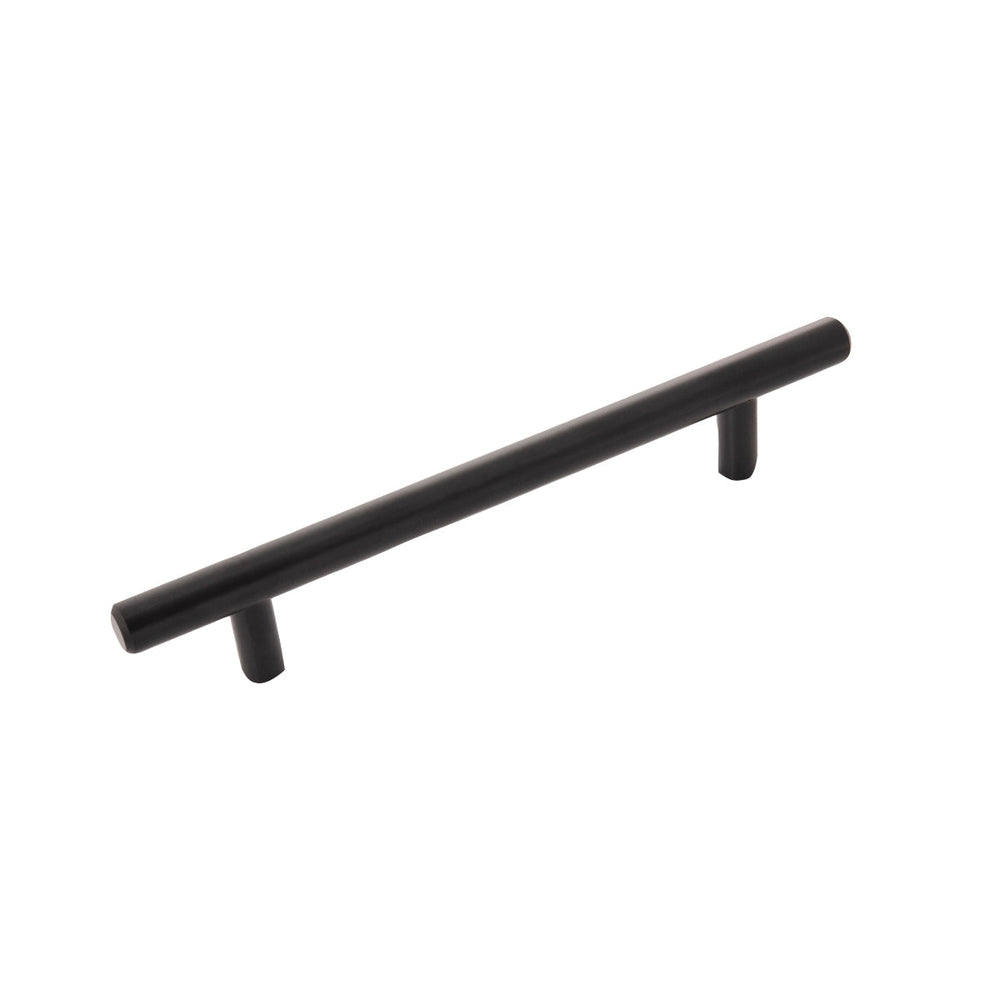 Bar Pull 5-1/16 Inch (128mm) Center to Center Matte Black