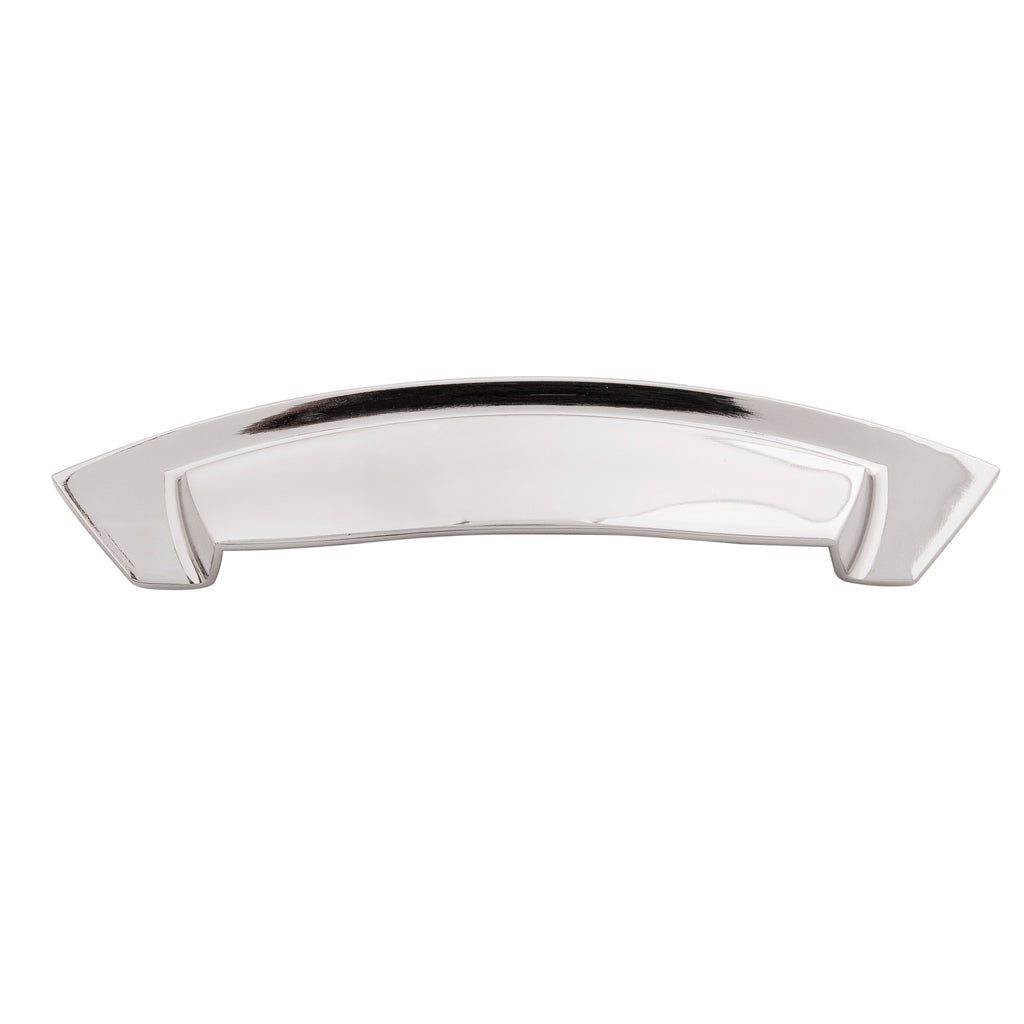 Velocity Cup Pull 3 Inch & 3-3/4 Inch (96mm) Center to Center Polished Nickel Finish
