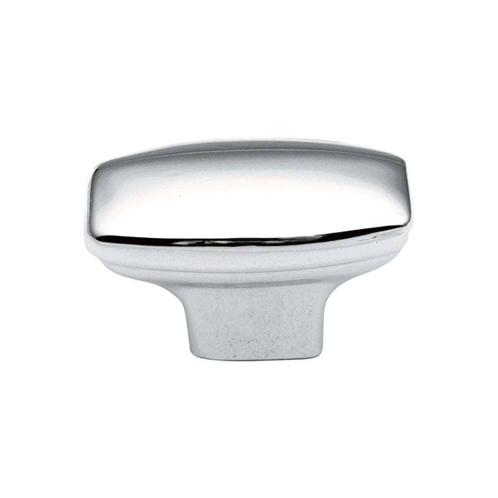 Metropolis Knob Oval 1-7/16 Inch x 3/4 Inch Chrome