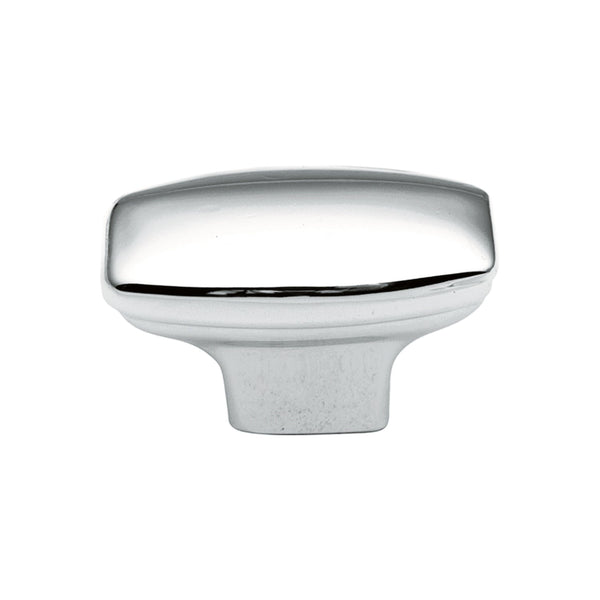 Metropolis Knob Oval 1-7/16 Inch x 3/4 Inch Chrome