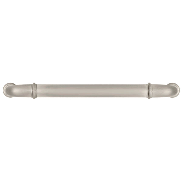 Cottage Pull 5-1/16 Inch (128mm) Center to Center Satin Nickel