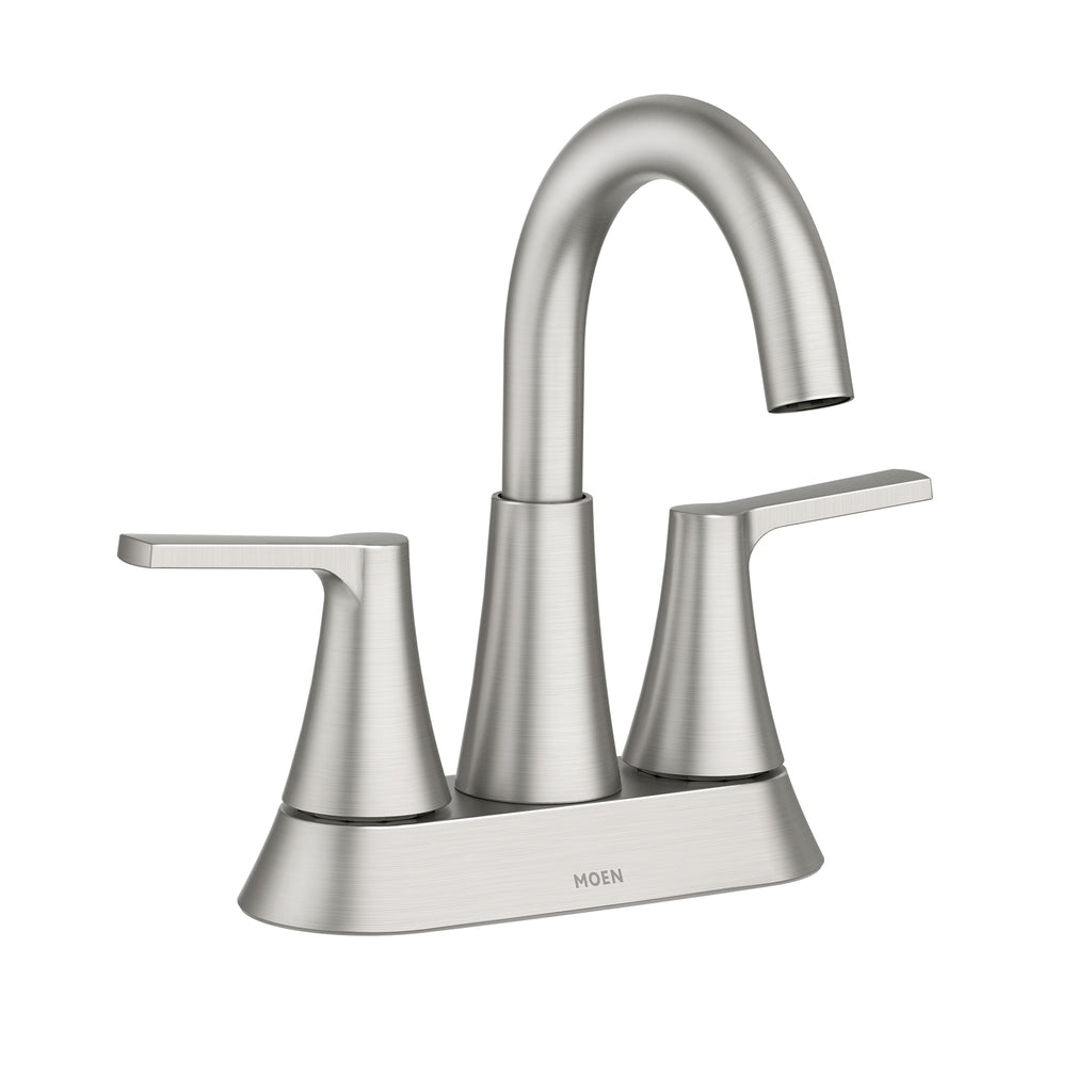 MOEN® High Arc Centerset Bath Faucet Brushed Nickel