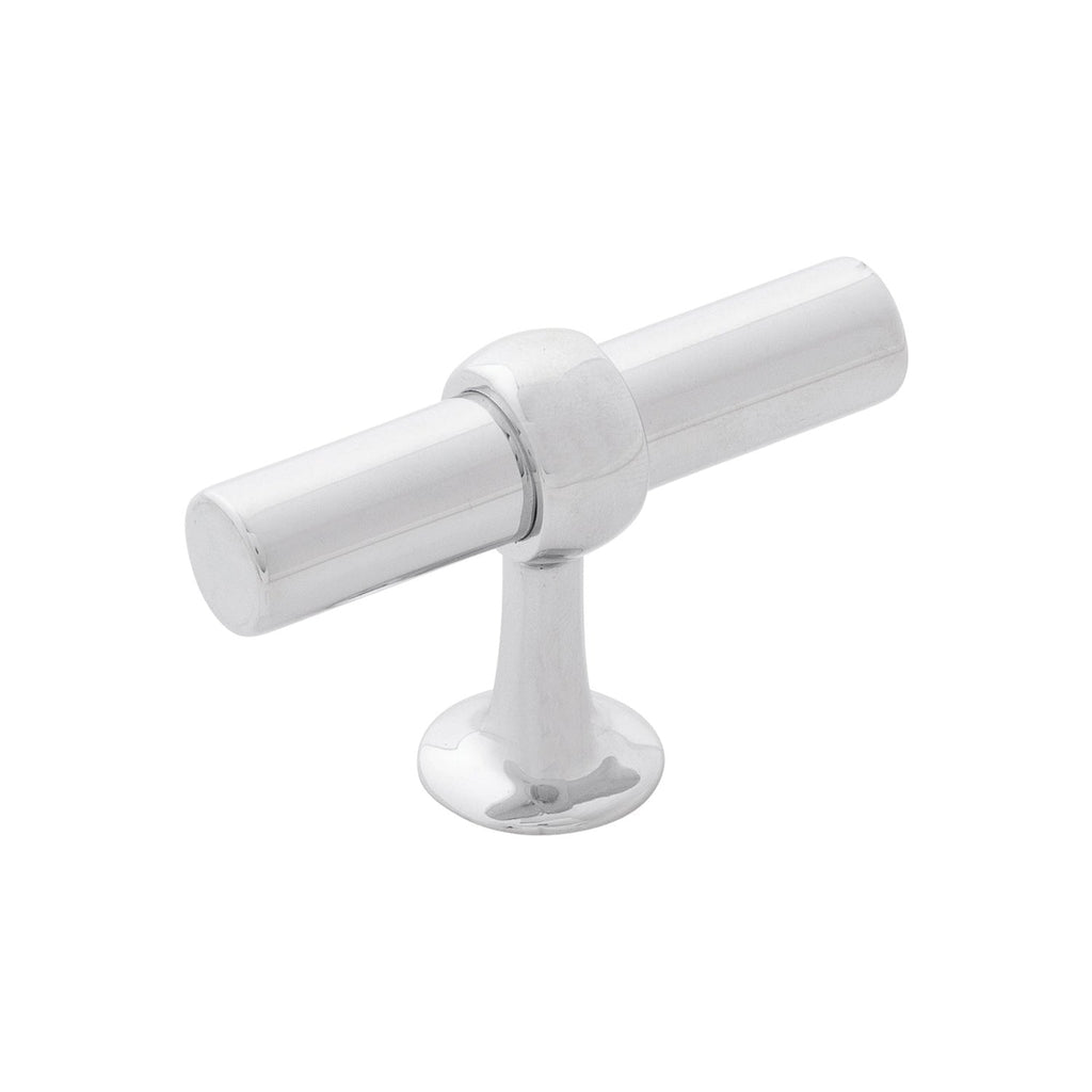 Ostia T-Knob 2-1/2 Inch X 13/16 Inch Chrome Finish