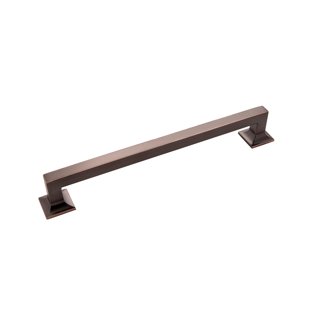Studio Pull 8-13/16 Inch (224mm) Center to Center Oil-Rubbed Bronze Highlighted Finish