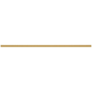 Skylight Pull 18 Inch Center to Center Brushed Golden Brass