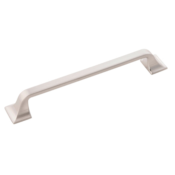 Forge Pull 6-5/16 Inch (160mm) Center to Center Satin Nickel