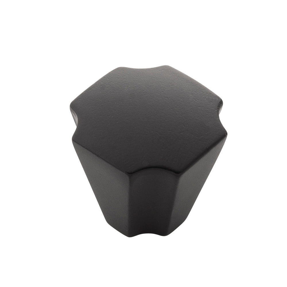 Monarch Knob 1-1/8 Inch x 1-1/8 Inch Matte Black