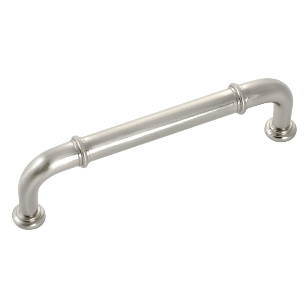 Cottage Pull 3-3/4 Inch (96mm) Center to Center Satin Nickel