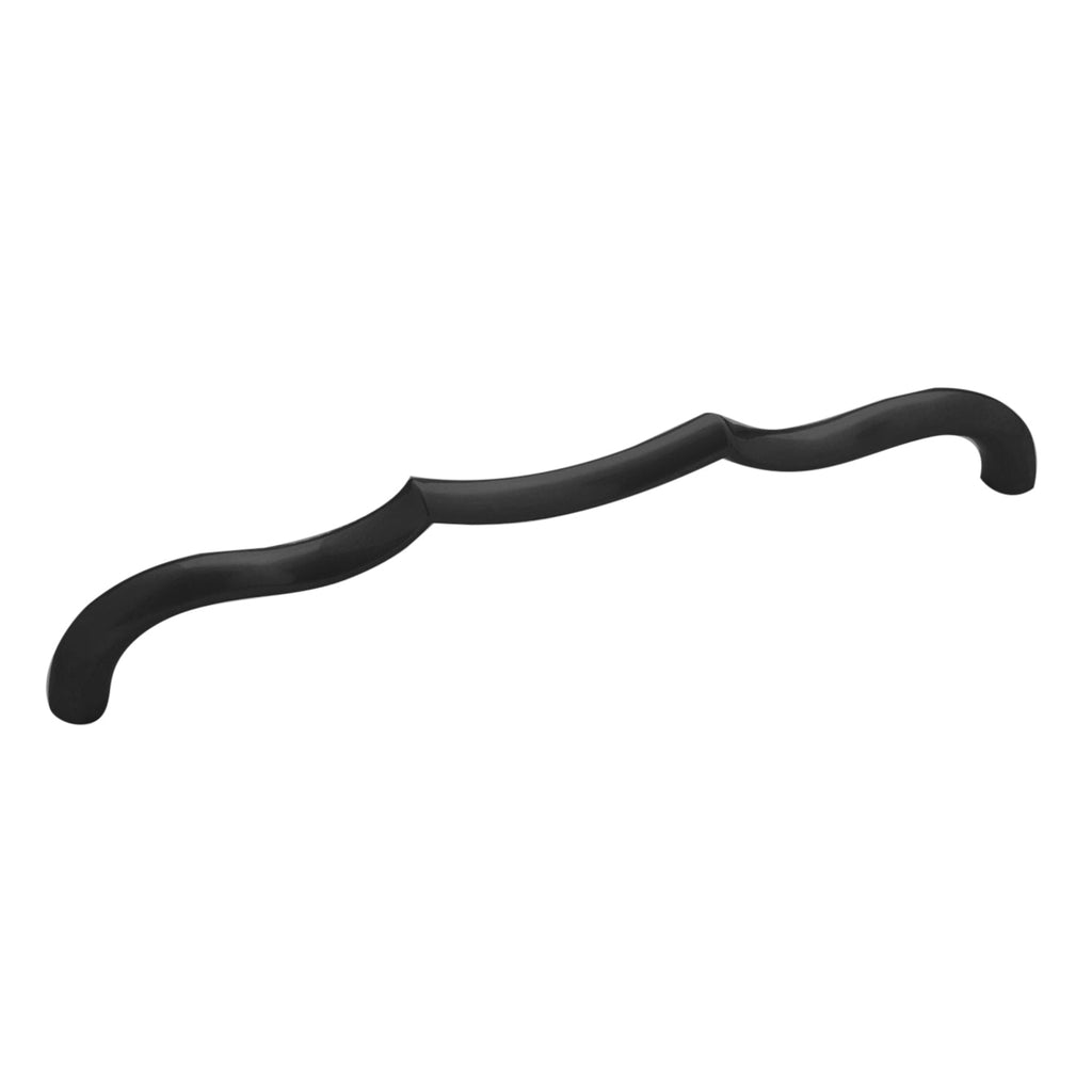 Trellis Pull 7-9/16 Inch (192mm) Center to Center Matte Black Finish