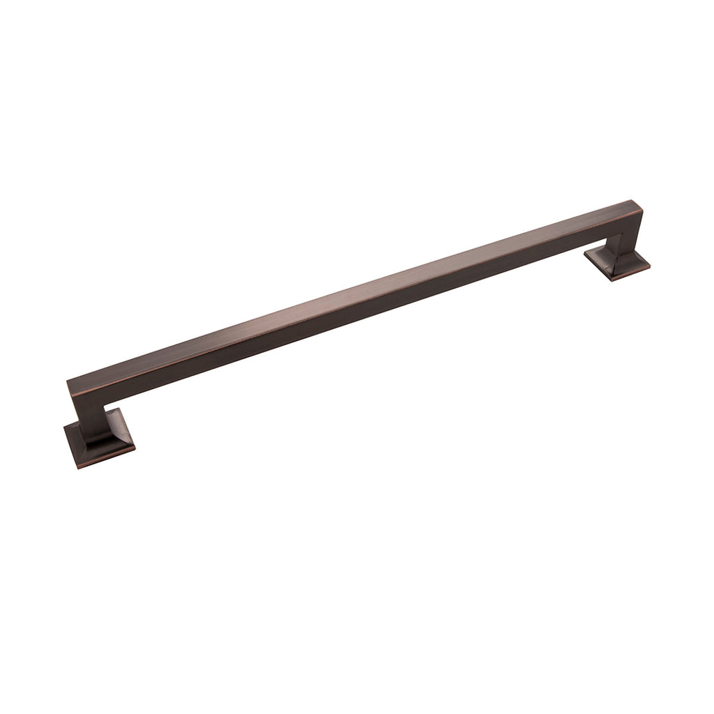 Studio Pull 12 Inch Center to Center Oil-Rubbed Bronze Highlighted Finish