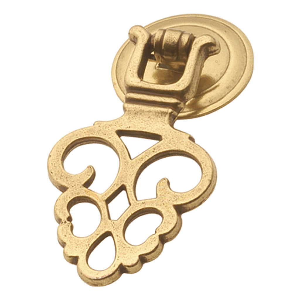 Manor House Pendant Pull 2-1/2 Inch x 1-1/4 Inch Lancaster Hand Polished Finish