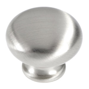 Cottage Knob 1-1/8 Inch Diameter Satin Nickel