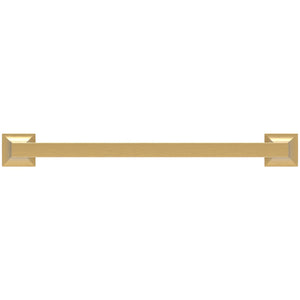Studio Pull 8-13/16 Inch (224mm) Center to Center Brushed Golden Brass