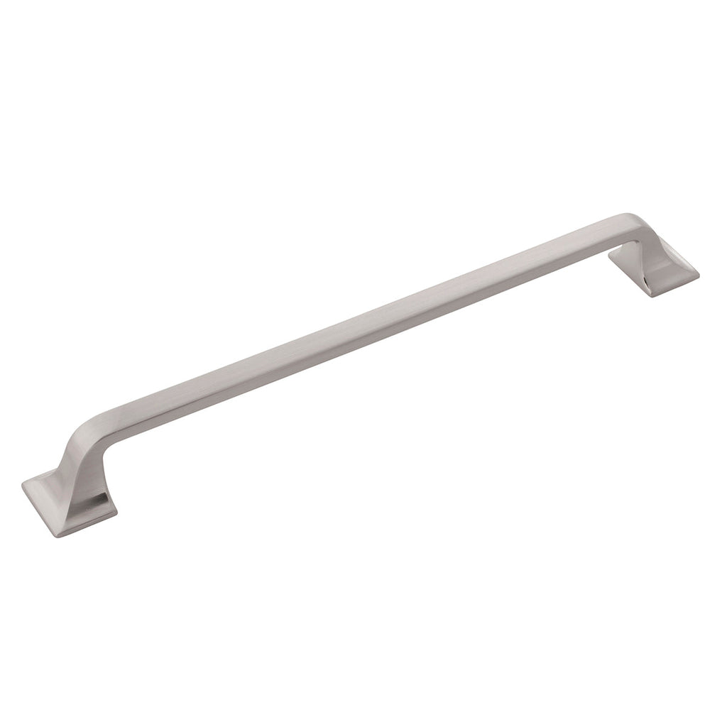 Forge Pull 8-13/16 Inch (224mm) Center to Center Satin Nickel Finish