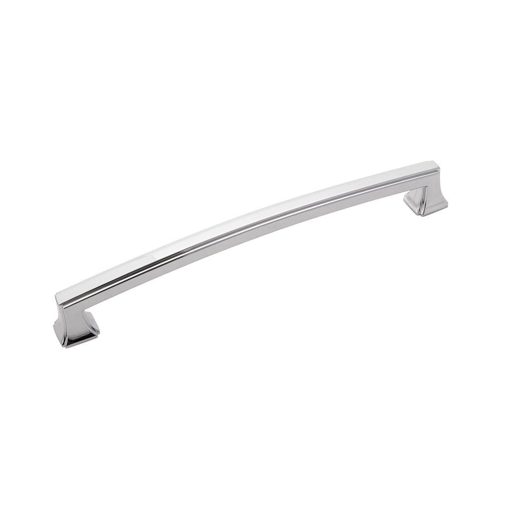 Bridges Pull 7-9/16 Inch (192mm) Center to Center Chrome Finish