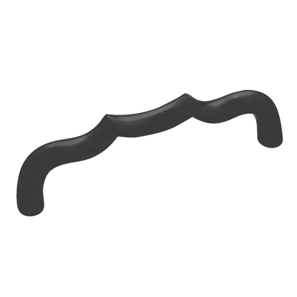 Trellis Pull 3-3/4 Inch (96mm) Center to Center Matte Black