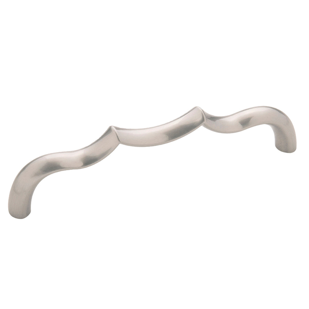 Trellis Pull 5-1/16 Inch (128mm) Center to Center Satin Nickel Finish