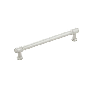 Piper Pull 6-5/16 Inch (160mm) Center to Center Satin Nickel