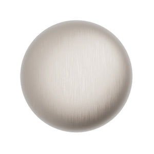 Worthington Knob 1-1/8 Inch Diameter Satin Nickel Finish (10 Pack)
