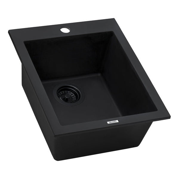 Granite Topmount 22 x 20 Single Basin Sink Arctic White