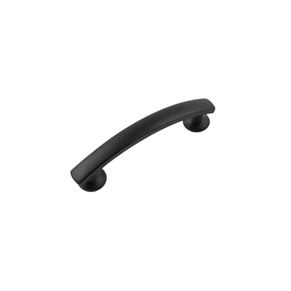 American Diner Pull 3 Inch Center to Center Matte Black