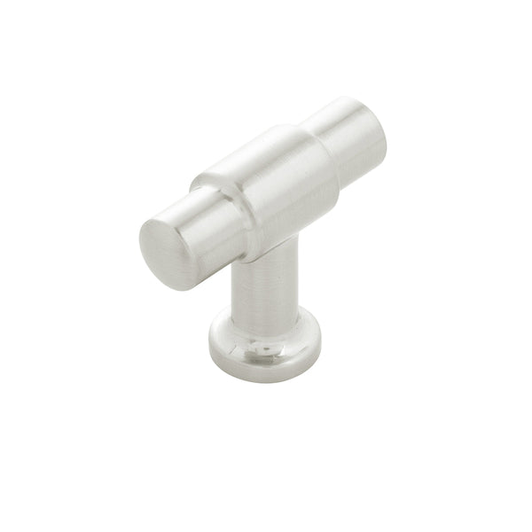 Piper T-Knob 1-5/8 Inch X 5/8 Inch Satin Nickel