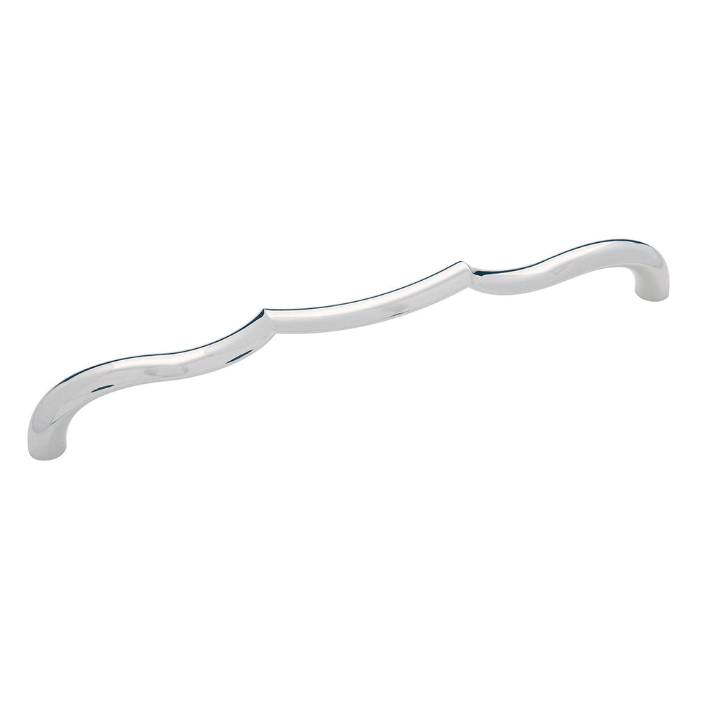 Trellis Pull 8-13/16 Inch (224mm) Center to Center Polished Nickel