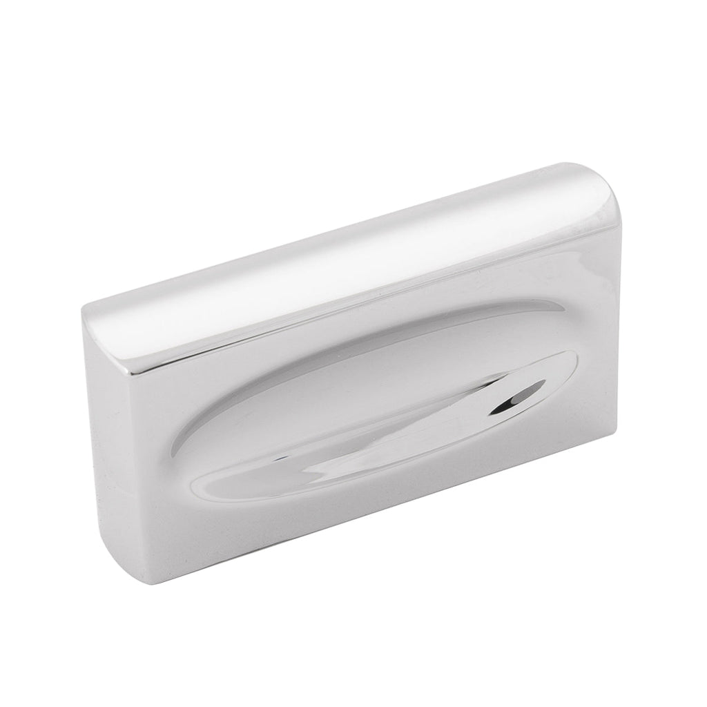 Ingot Pull 1 Inch Center to Center Chrome Finish