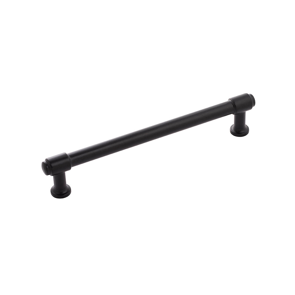 Piper Pull 6-5/16 Inch (160mm) Center to Center Matte Black Finish